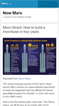 Mobile Screenshot of newmars.com
